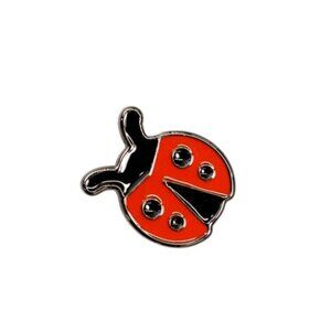 Lug Novelty Bag Charm Ladybug Red